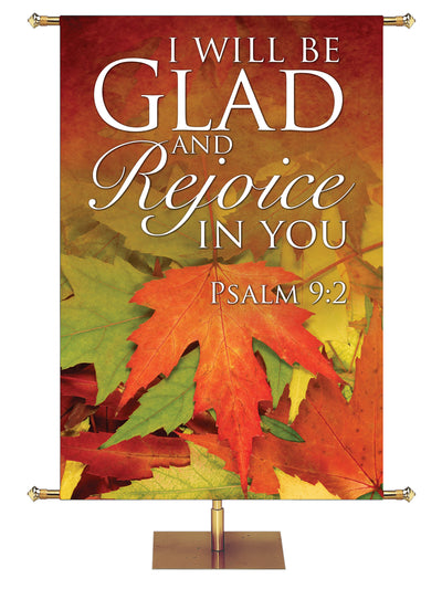 I Will be Glad Contemporary Thanksgiving Banner