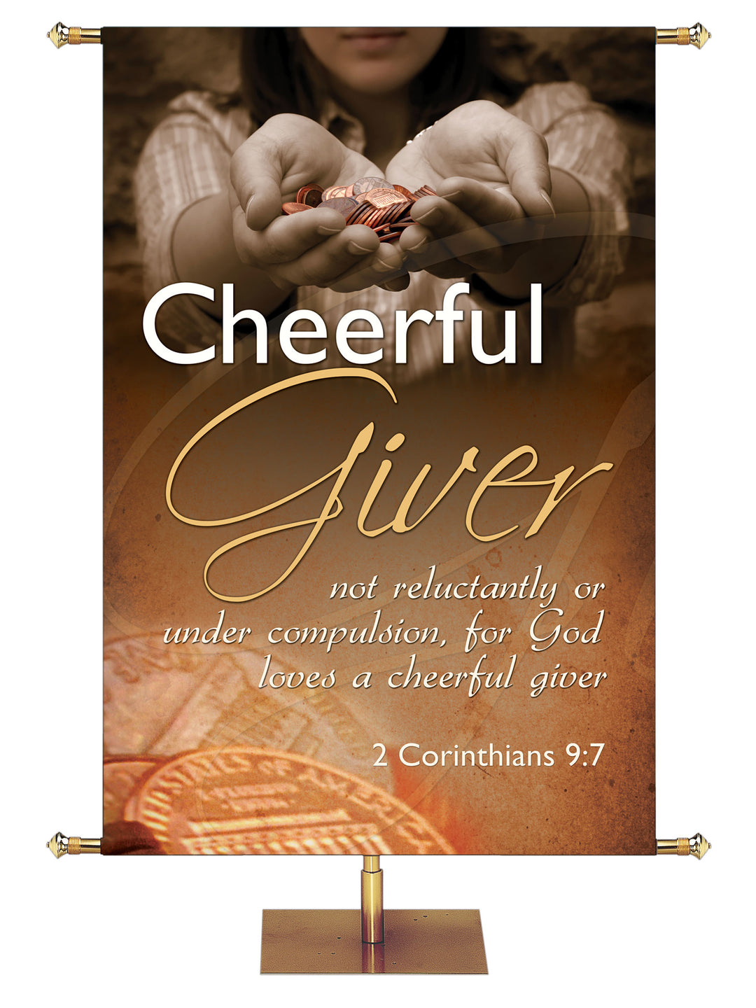 Cheerful Giver The Masters Touch Banner
