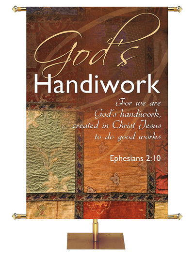 The Master's Touch God's Handiwork - Year Round Banners - PraiseBanners