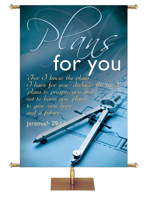 Plans for You The Masters Touch Banner