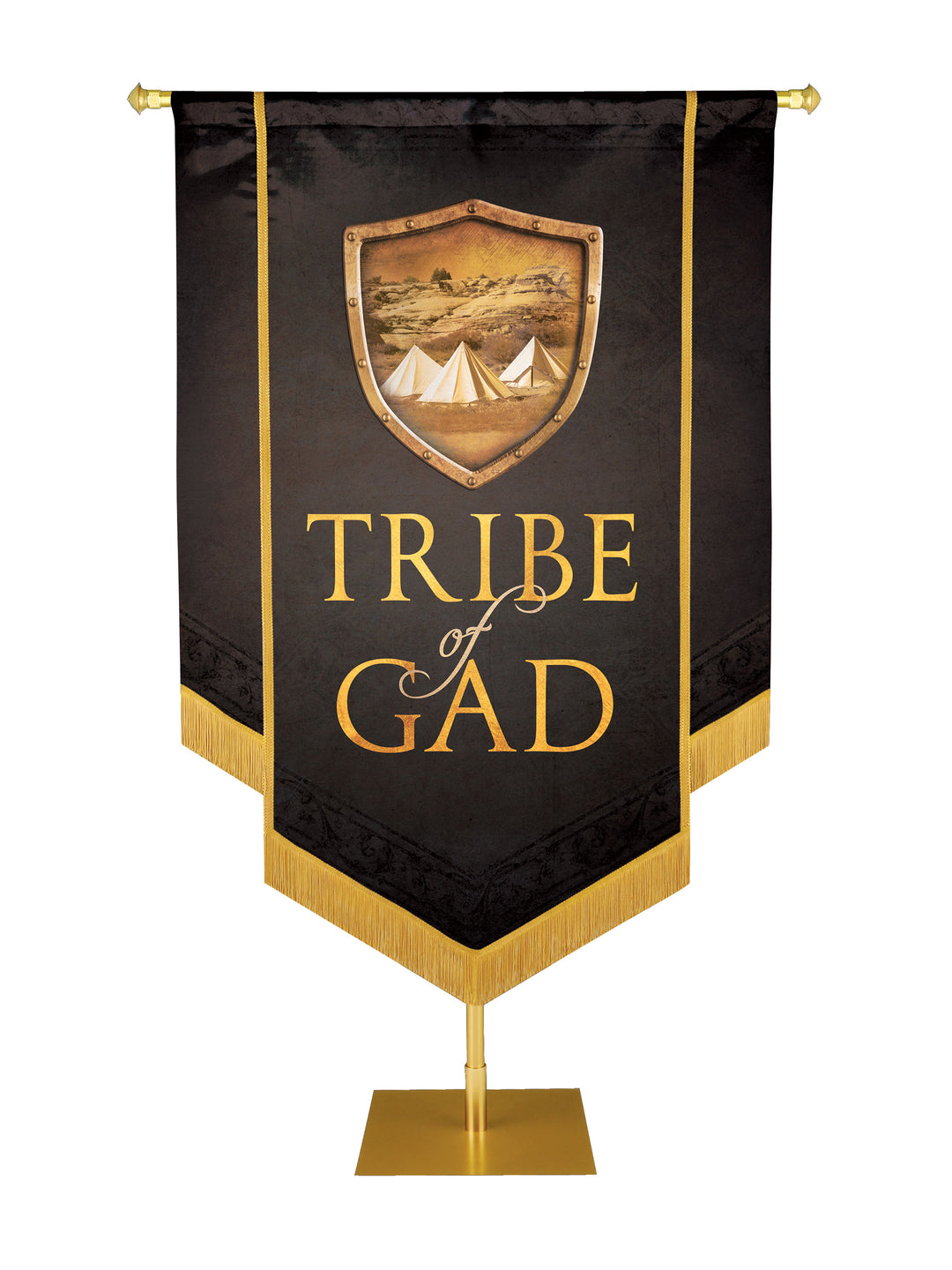 Tribe of Gad Embellished Banner - Handcrafted Banners - PraiseBanners
