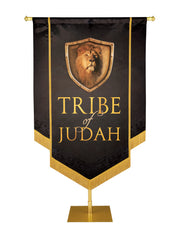 Tribe of Israel Hand Made Embellished Tribe of Israel Banner