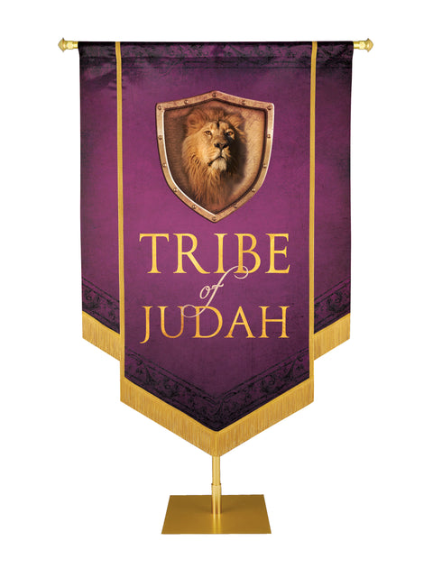 Tribe of Judah Embellished Banner - Handcrafted Banners - PraiseBanners