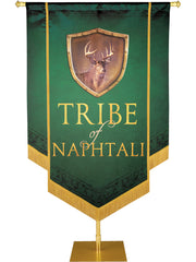Tribe of Naphtali Embellished Banner - Handcrafted Banners - PraiseBanners