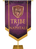 Tribe of Naphtali Embellished Banner - Handcrafted Banners - PraiseBanners