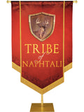 Tribe of Naphtali Embellished Banner - Handcrafted Banners - PraiseBanners