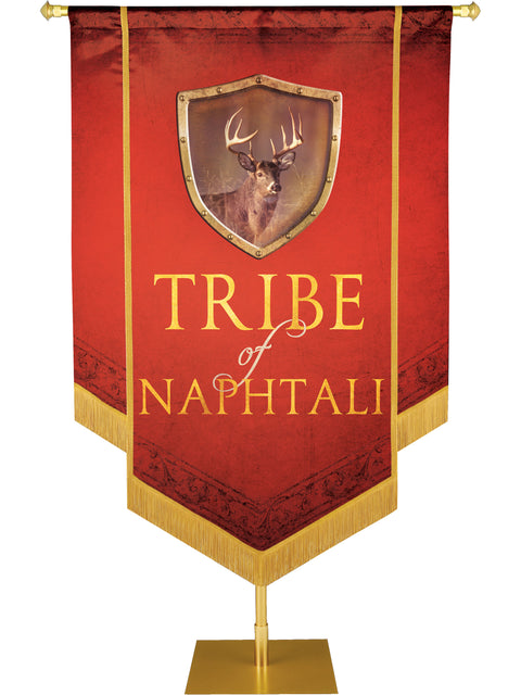 Tribe of Naphtali Embellished Banner - Handcrafted Banners - PraiseBanners