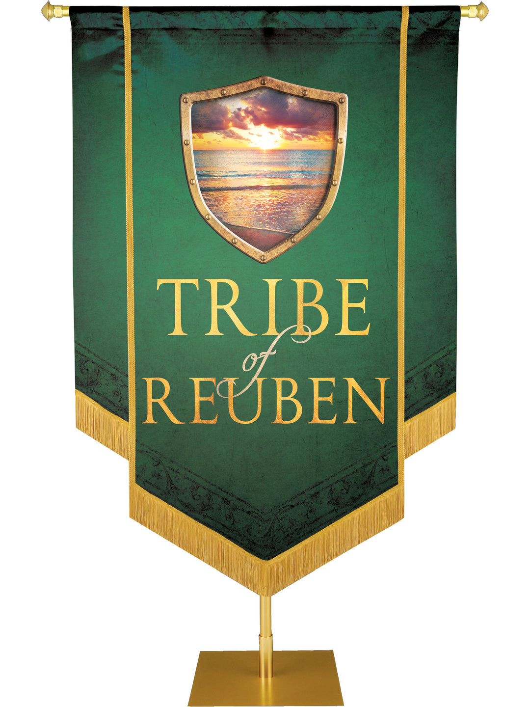 Tribe of Reuben Embellished Banner - Handcrafted Banners - PraiseBanners