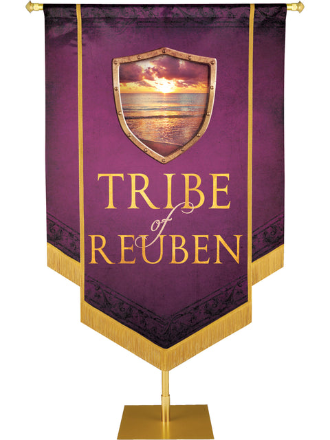 Tribe of Reuben Embellished Banner - Handcrafted Banners - PraiseBanners
