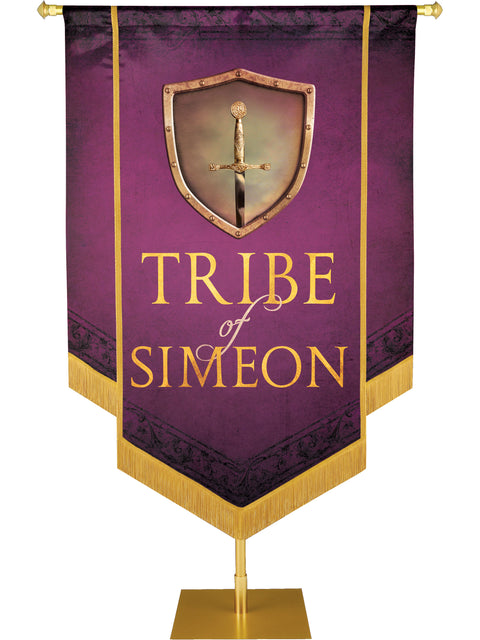 Tribe of Simeon Embellished Banner - Handcrafted Banners - PraiseBanners