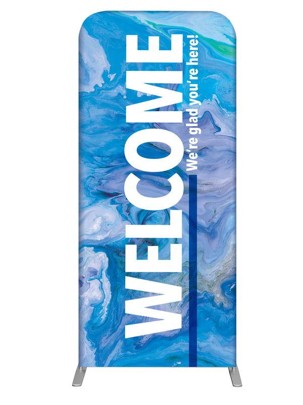 Gospel Impressions Design Welcome Tube Display and Sleeve Banner Set