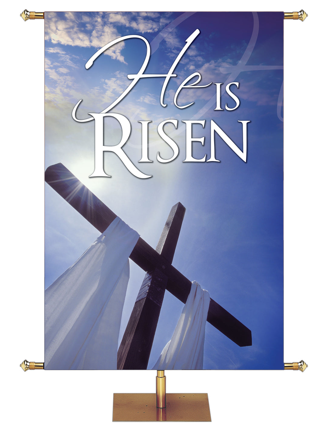 The Wonders of Easter He Is Risen - Easter Banners - PraiseBanners