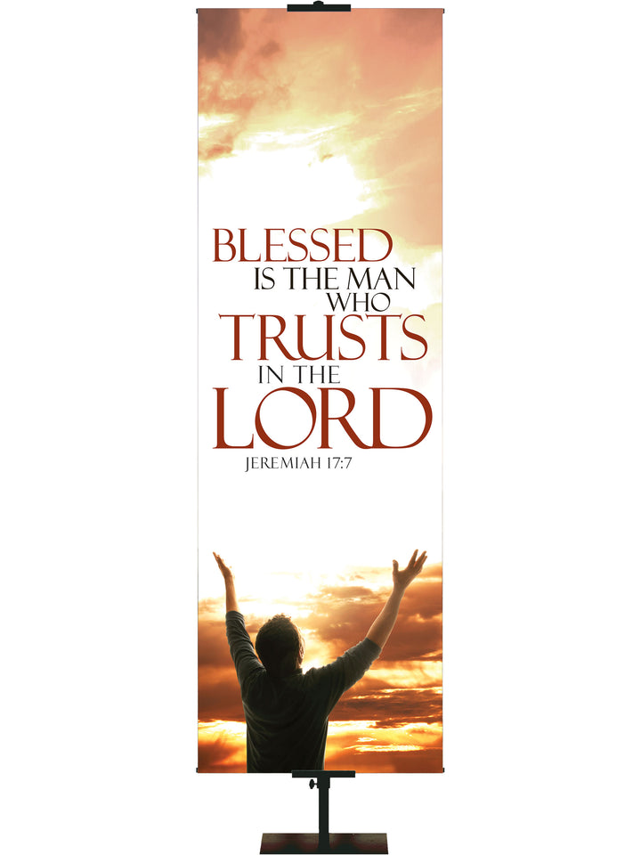 Words of Hope Trusts in the Lord - Year Round Banners - PraiseBanners