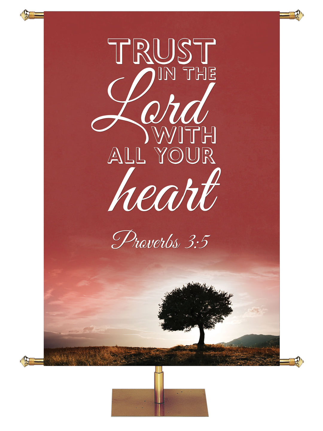 Words of Wisdom Trust in the Lord - Year Round Banners - PraiseBanners
