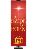 Good Tidings A Savior is Born - Christmas Banners - PraiseBanners