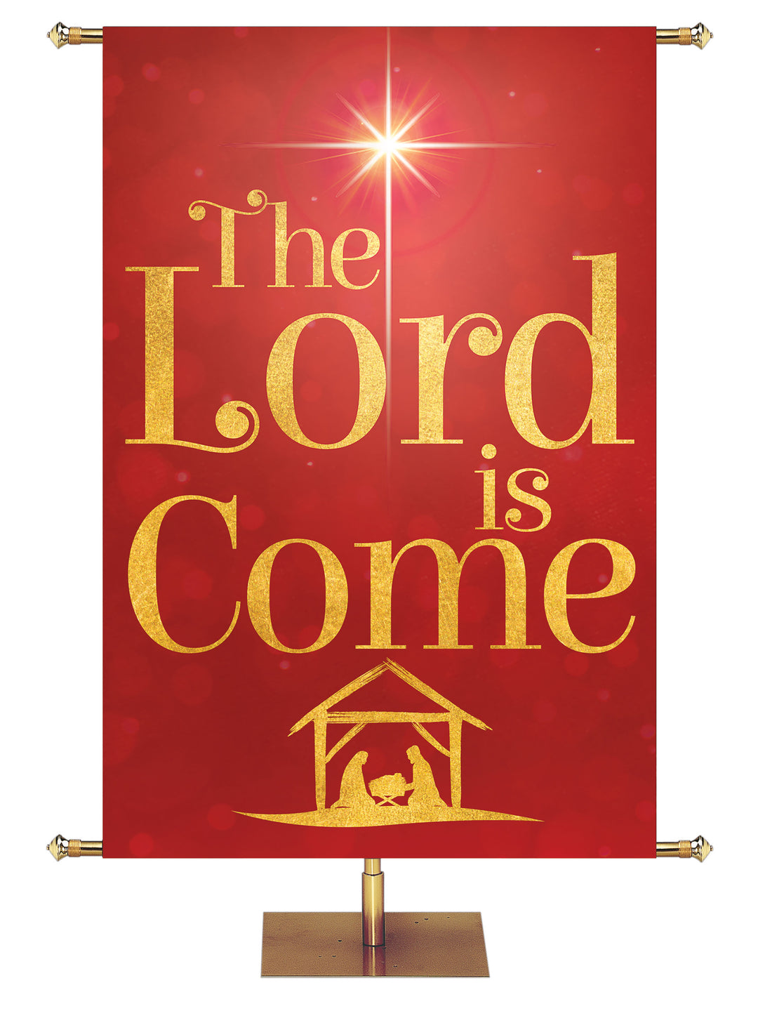 Good Tidings The Lord is Come - Christmas Banners - PraiseBanners