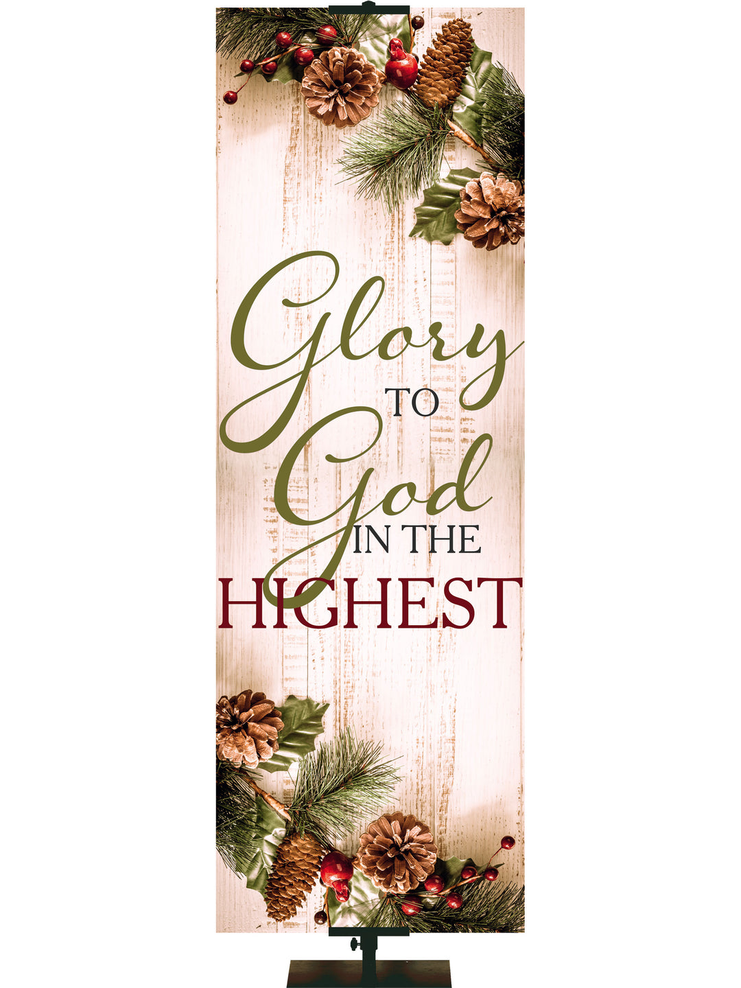 Heartland Christmas Glory to God - Christmas Banners - PraiseBanners