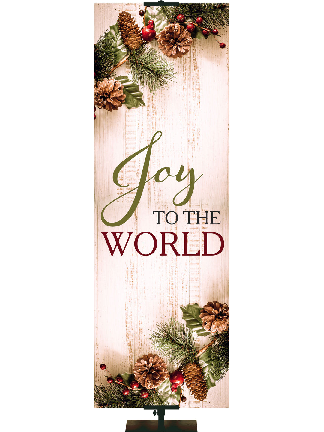 Heartland Christmas Joy to the World - Christmas Banners - PraiseBanners
