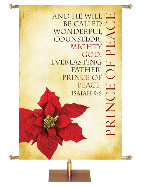 Traditional Christmas Prince of Peace - Christmas Banners - PraiseBanners