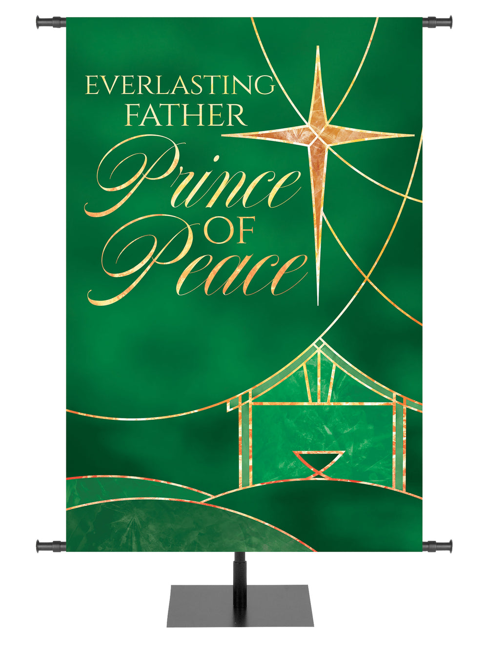 Away in a Manger Prince of Peace - Christmas Banners - PraiseBanners