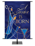 Away in a Manger A Savior is Born - Christmas Banners - PraiseBanners