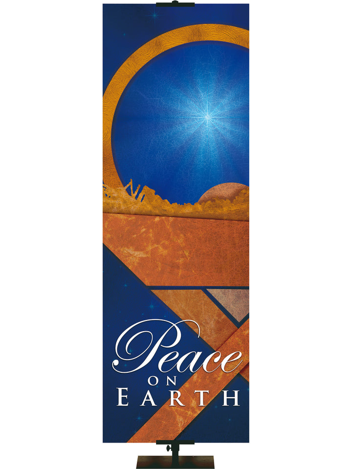 Noel Nativity Peace on Earth - Christmas Banners - PraiseBanners