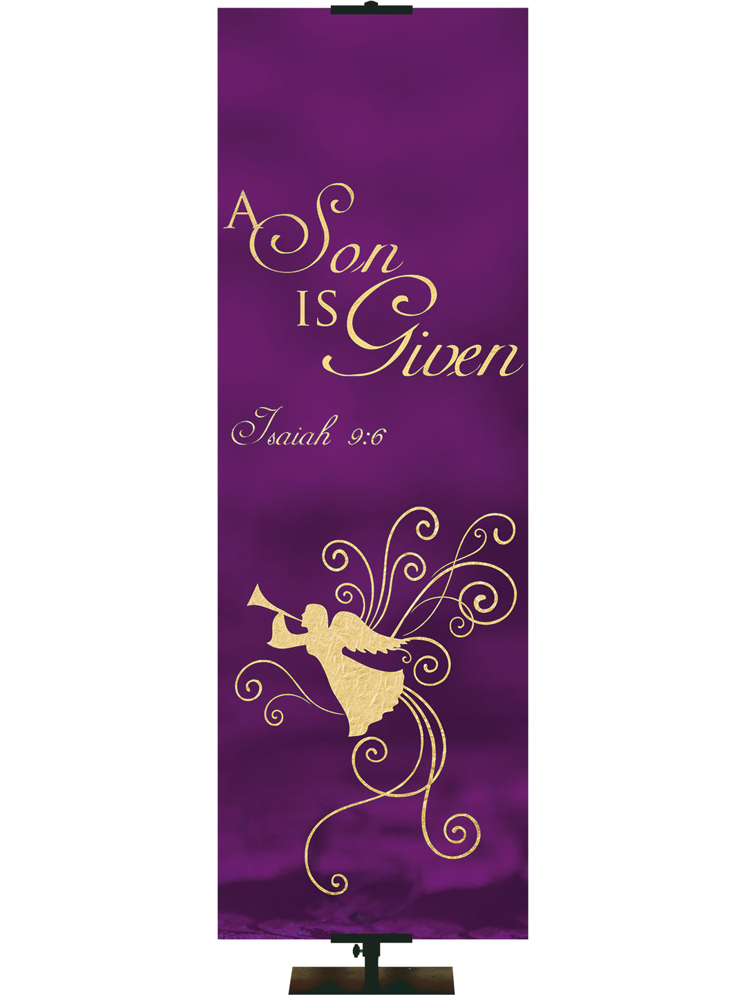Christmas Foil A Son is Given - Christmas Banners - PraiseBanners