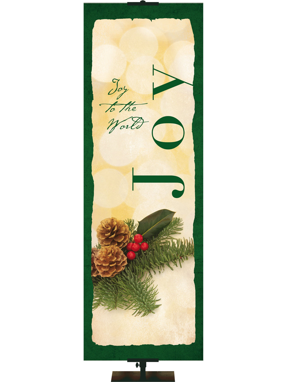 Rustic Christmas Joy - Christmas Banners - PraiseBanners