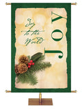 Rustic Christmas Joy - Christmas Banners - PraiseBanners