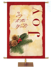 Rustic Christmas Joy - Christmas Banners - PraiseBanners