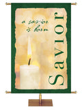 Rustic Christmas Savior - Christmas Banners - PraiseBanners