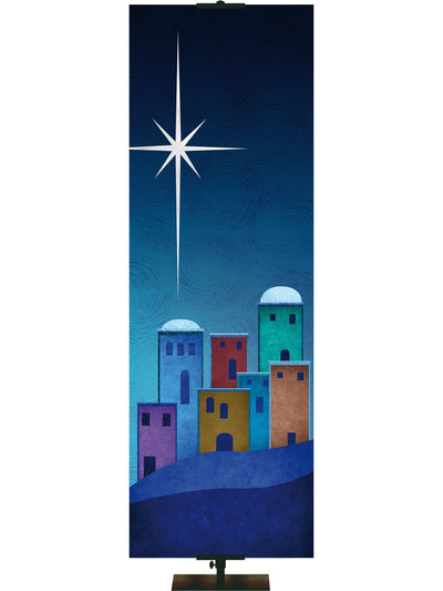 O' Little Town (Right) Christmas Banner