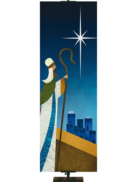 Custom Shepherds-Left - Custom Christmas Banners - PraiseBanners