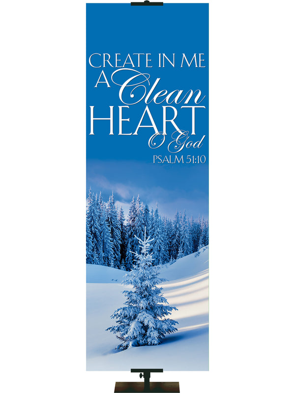 Portraits of Sacred Winter Create In Me a Clean Heart A
