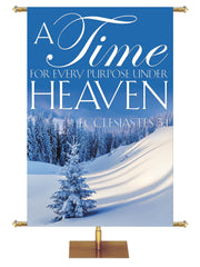 Portraits of Sacred Winter A Time for Every Purpose A - Christmas Banners - PraiseBanners