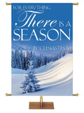 Portraits of Sacred Winter There is A Season A - Christmas Banners - PraiseBanners