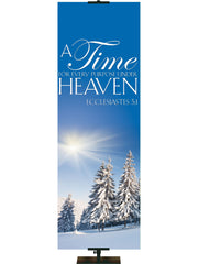 Portraits of Sacred Winter A Time for Every Purpose D - Christmas Banners - PraiseBanners