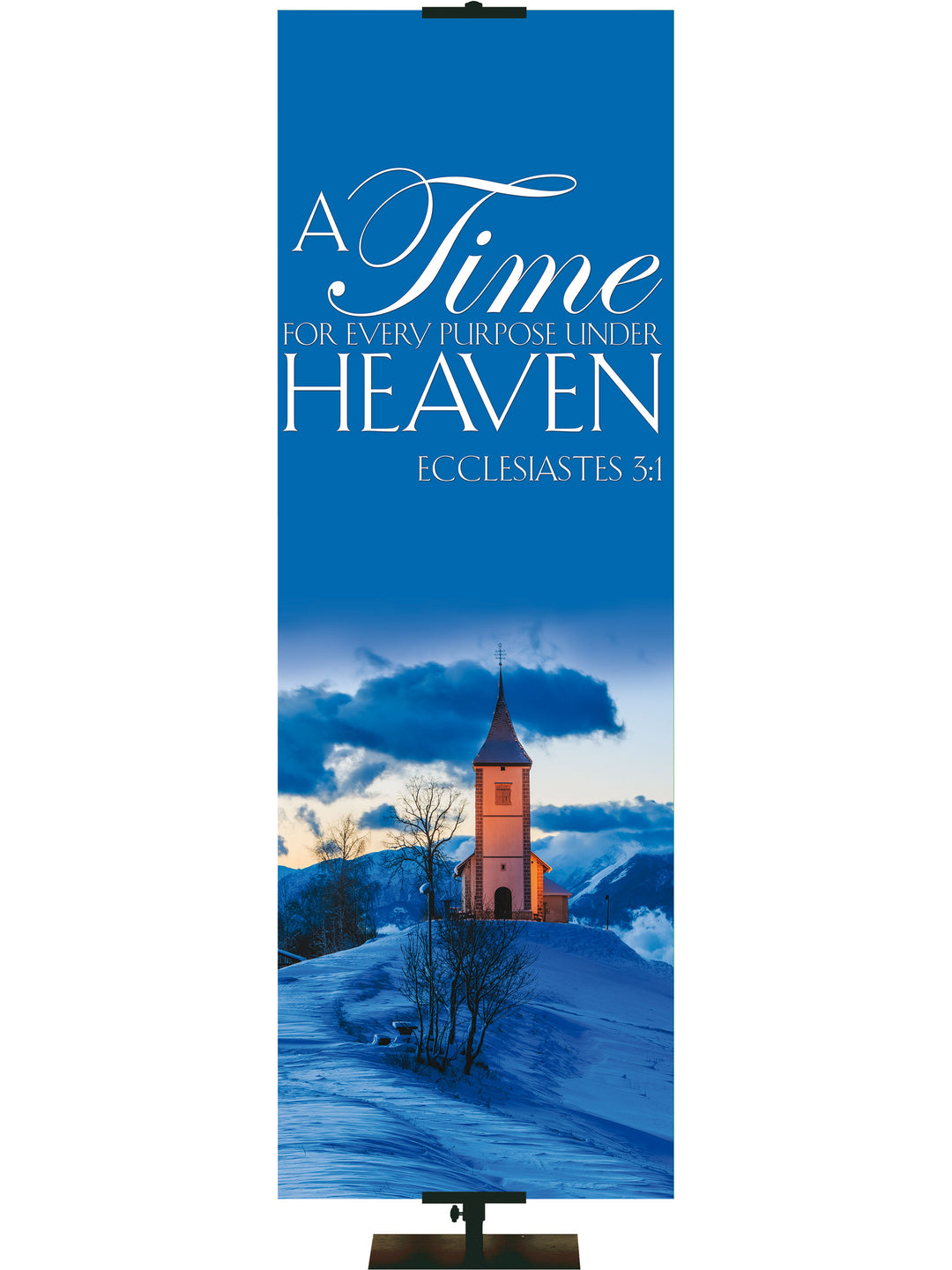 Portraits of Sacred Winter A Time for Every Purpose E - Christmas Banners - PraiseBanners