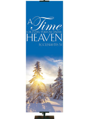 Portraits of Sacred Winter A Time for Every Purpose G - Christmas Banners - PraiseBanners