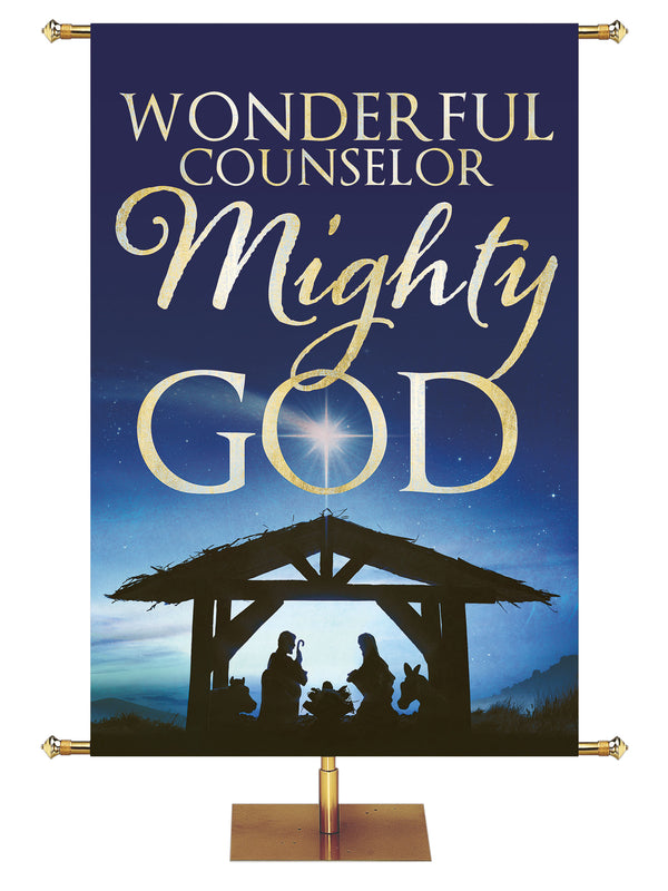 Silent Night Silhouettes Mighty God