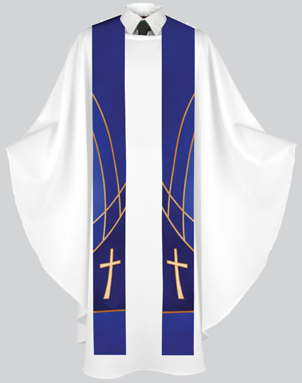 Liturgical Stole Cross Design