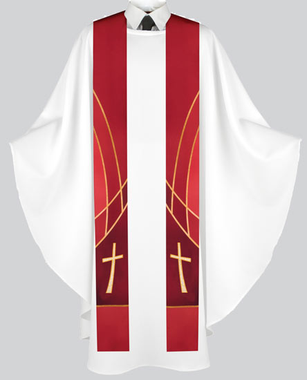 Liturgical Stole Cross - Paraments - PraiseBanners