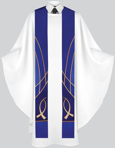 Liturgical Stole Fish
